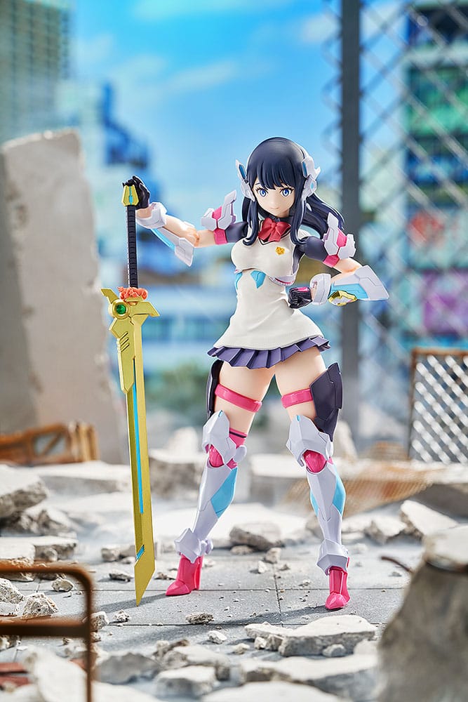 Gridman Universe Figma Action Figure Hyper Body Rikka Takarada (Grid Tector Ver.) 15 cm 4580590198630