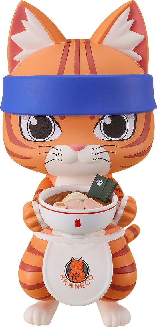 Red Cat Ramen Nendoroid Action Figure Bunzo 10 cm 4580590198678