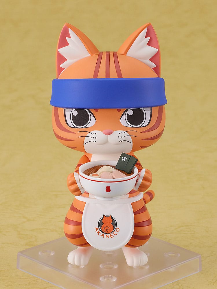 Red Cat Ramen Nendoroid Action Figure Bunzo 10 cm 4580590198678