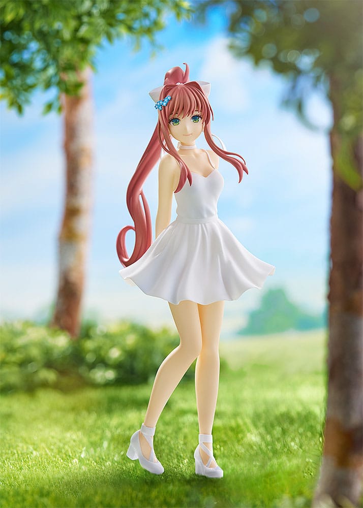 Doki Doki Literature Club! Pop Up Parade PVC Statue Monika: White Dress Ver. 18 cm 4580590198784