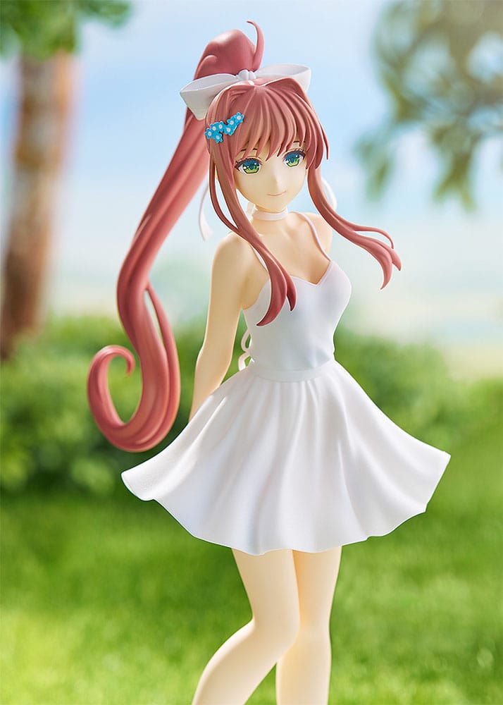 Doki Doki Literature Club! Pop Up Parade PVC Statue Monika: White Dress Ver. 18 cm 4580590198784