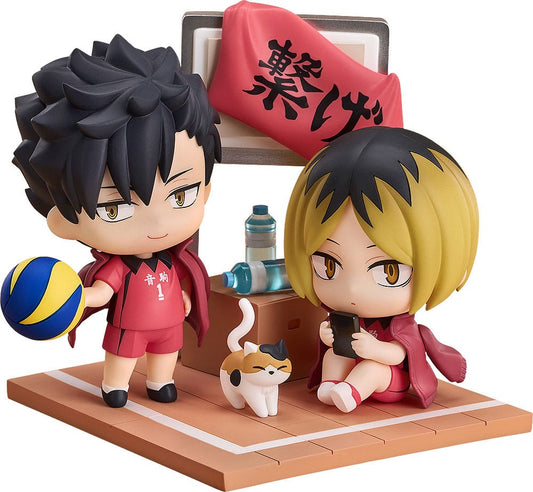 Haikyu!! Qset Mini-Figure 2-Pack Tetsuro Kuroo & Kenma Kozume 9 cm 4580590200418