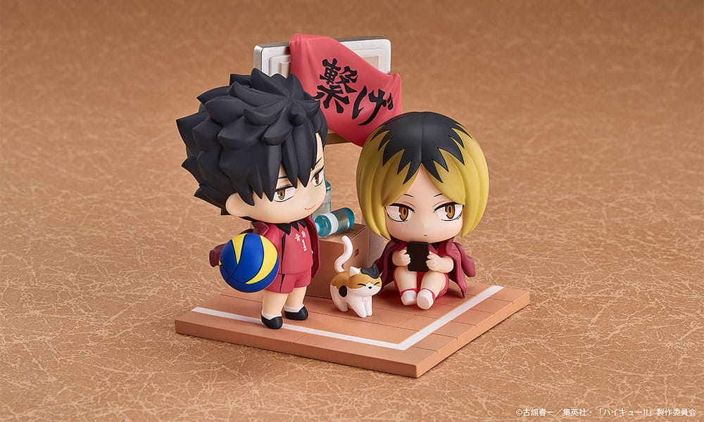 Haikyu!! Qset Mini-Figure 2-Pack Tetsuro Kuroo & Kenma Kozume 9 cm 4580590200418