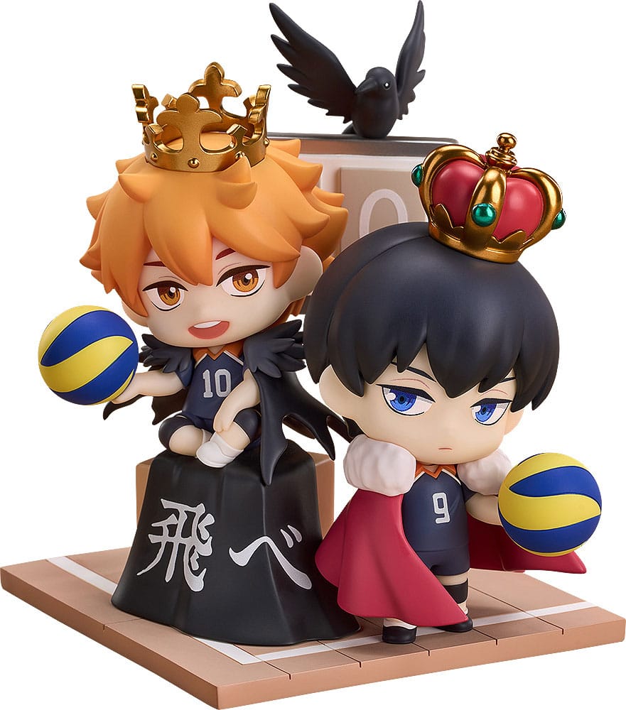 Haikyu!! Qset Mini-Figure 2-Pack Shoyo Hinata & Tobio Kageyama 11 cm 4580590200500