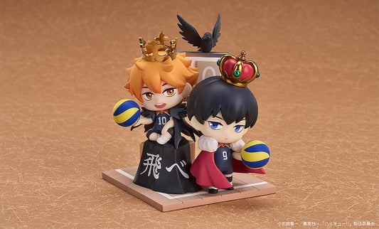 Haikyu!! Qset Mini-Figure 2-Pack Shoyo Hinata & Tobio Kageyama 11 cm 4580590200500