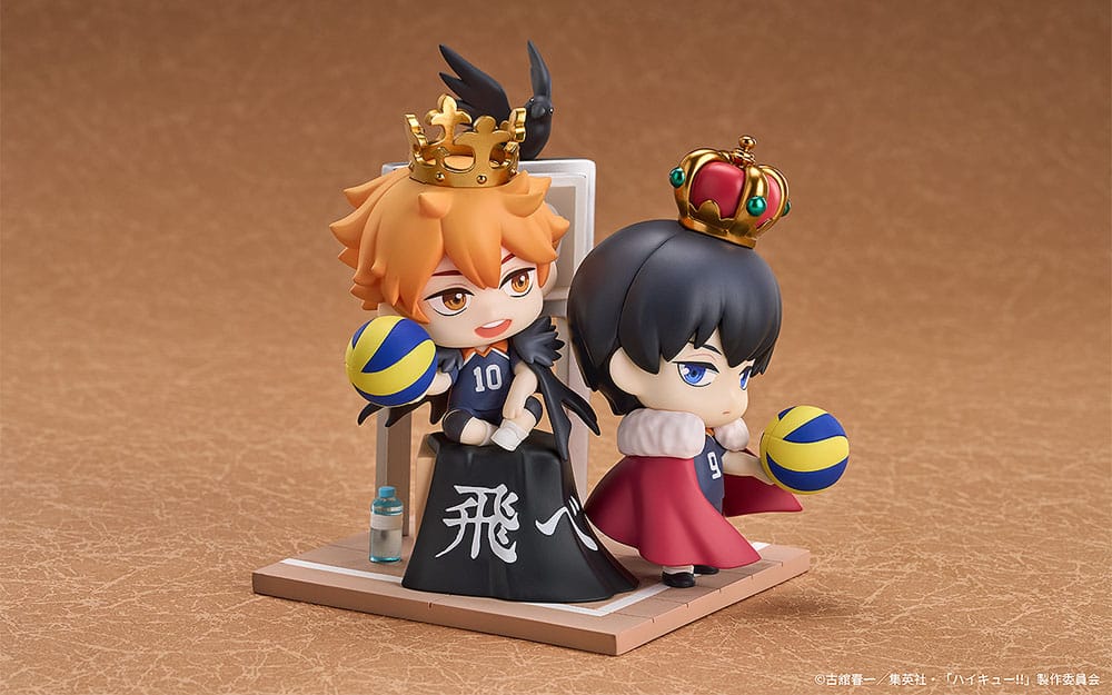 Haikyu!! Qset Mini-Figure 2-Pack Shoyo Hinata & Tobio Kageyama 11 cm 4580590200500