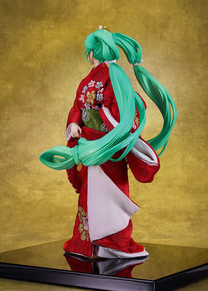 Character Vocal Series 01: Hatsune Miku Kyugetsu PVC Statue 1/7 Japanese Doll Hatsune Miku: Beauty Looking Back Miku Ver. 28 cm 4580590204133