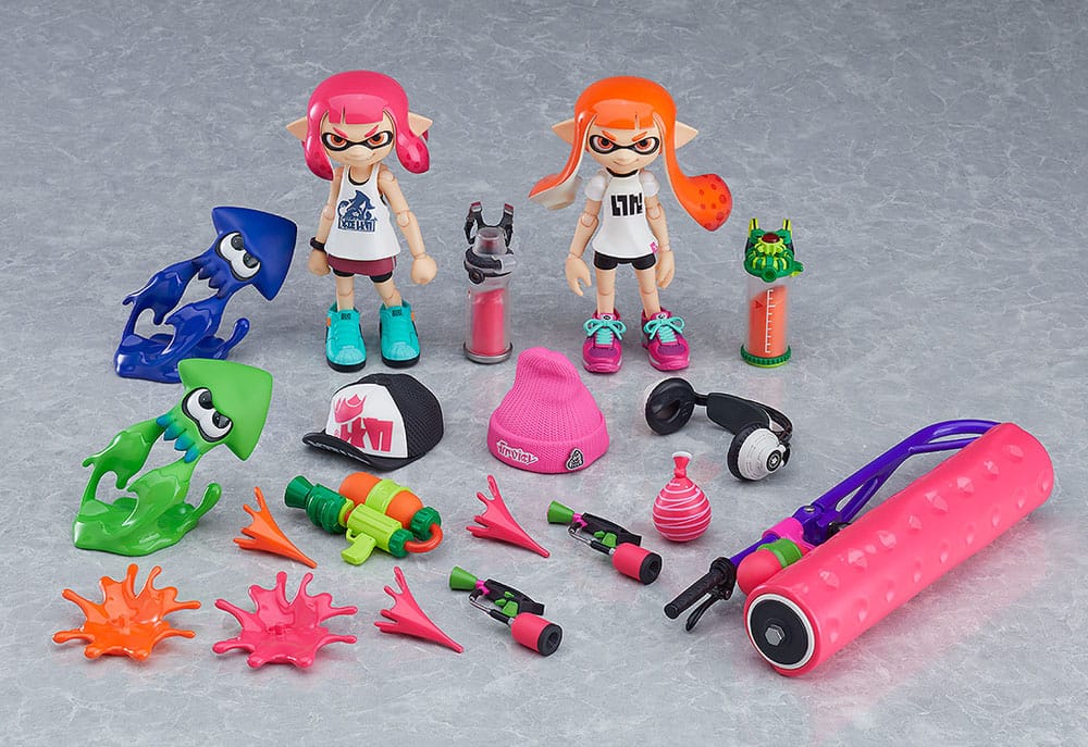 Splatoon/Splatoon 2 Figma Action Figure Splatoon Girl DX Edition 10 cm 4580590208520