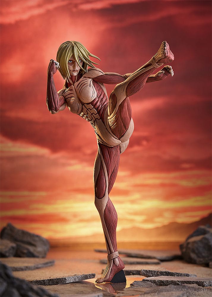 Attack on Titan Pop Up Parade PVC Statue Annie Leonhart: Female Titan Ver. L Size 24 cm 4580416927697