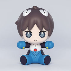 Neon Genesis Evangelion: Rebuild of Evangelion Huggy Good Smile Chibi Figure Shinji Ikari: Plugsuit Ver. 7 cm 4580416928366