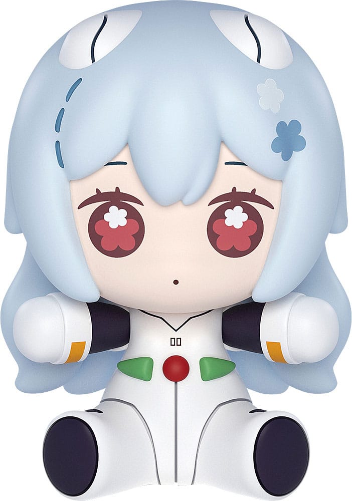 Neon Genesis Evangelion: Rebuild of Evangelion Huggy Good Smile Chibi Figure Rei Ayanami: Long Hair Ver. 7 cm 4580416928373