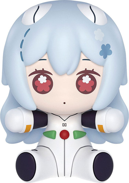 Neon Genesis Evangelion: Rebuild of Evangelion Huggy Good Smile Chibi Figure Rei Ayanami: Long Hair Ver. 7 cm 4580416928373