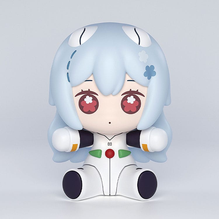 Neon Genesis Evangelion: Rebuild of Evangelion Huggy Good Smile Chibi Figure Rei Ayanami: Long Hair Ver. 7 cm 4580416928373