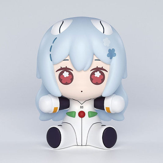 Neon Genesis Evangelion: Rebuild of Evangelion Huggy Good Smile Chibi Figure Rei Ayanami: Long Hair Ver. 7 cm 4580416928373