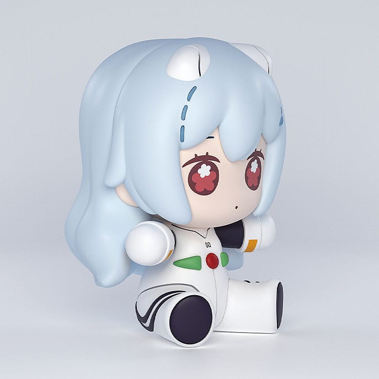 Neon Genesis Evangelion: Rebuild of Evangelion Huggy Good Smile Chibi Figure Rei Ayanami: Long Hair Ver. 7 cm 4580416928373