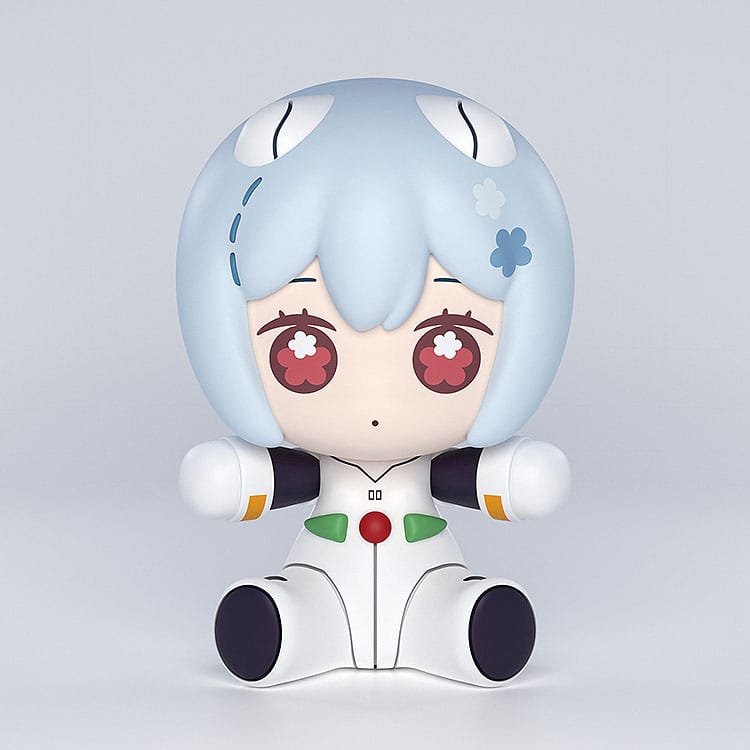 Neon Genesis Evangelion: Rebuild of Evangelion Huggy Good Smile Chibi Figure Rei Ayanami: Plugsuit Ver. 7 cm 4580416928427