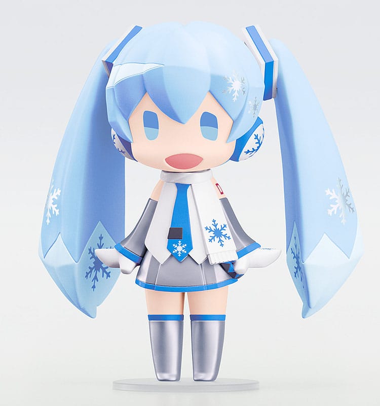 Character Vocal Series 01: Hatsune Miku HELLO! GOOD SMILE Action Figure Snow Miku 10 cm 4580416928588