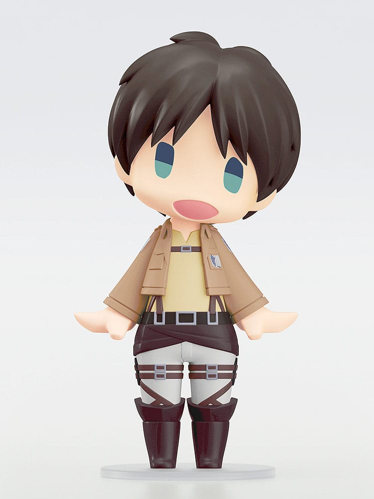 Attack on Titan HELLO! GOOD SMILE Action Figure Eren Yeager 10 cm 4580416929820