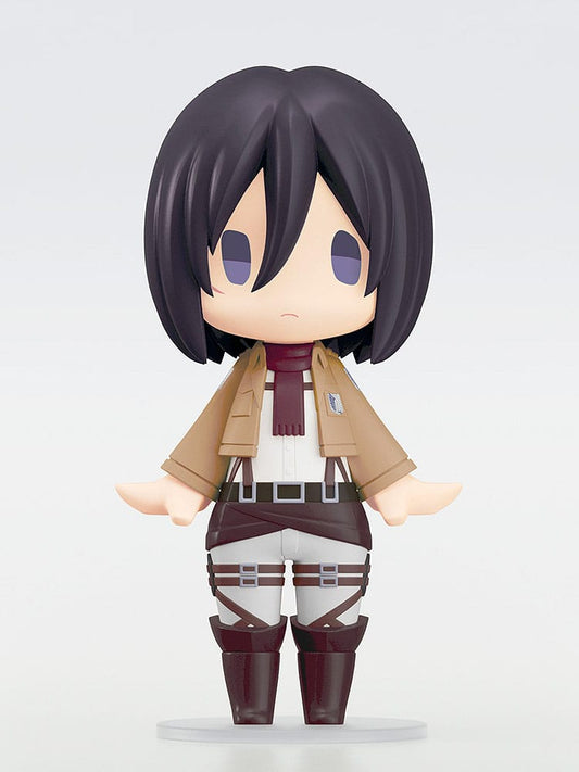 Attack on Titan HELLO! GOOD SMILE Action Figure Mikasa Ackerman 10 cm 4580416929837