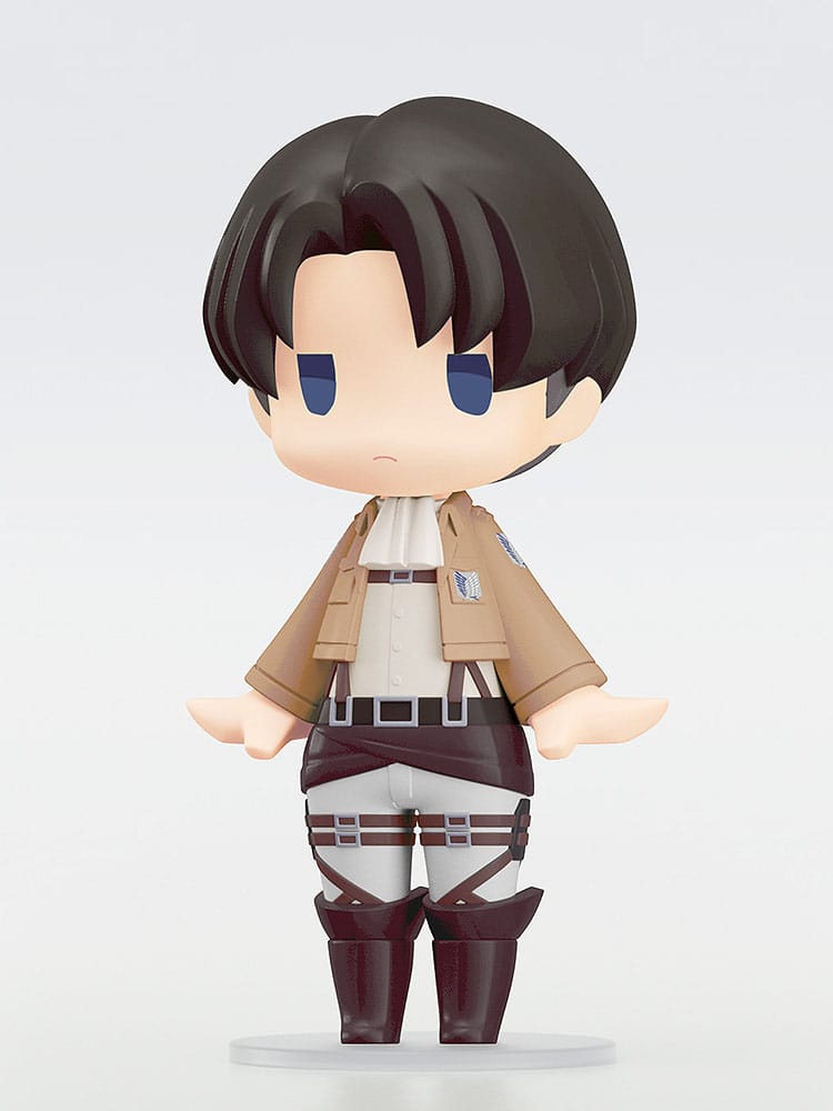 Attack on Titan HELLO! GOOD SMILE Action Figure Levi 10 cm 4580416929844