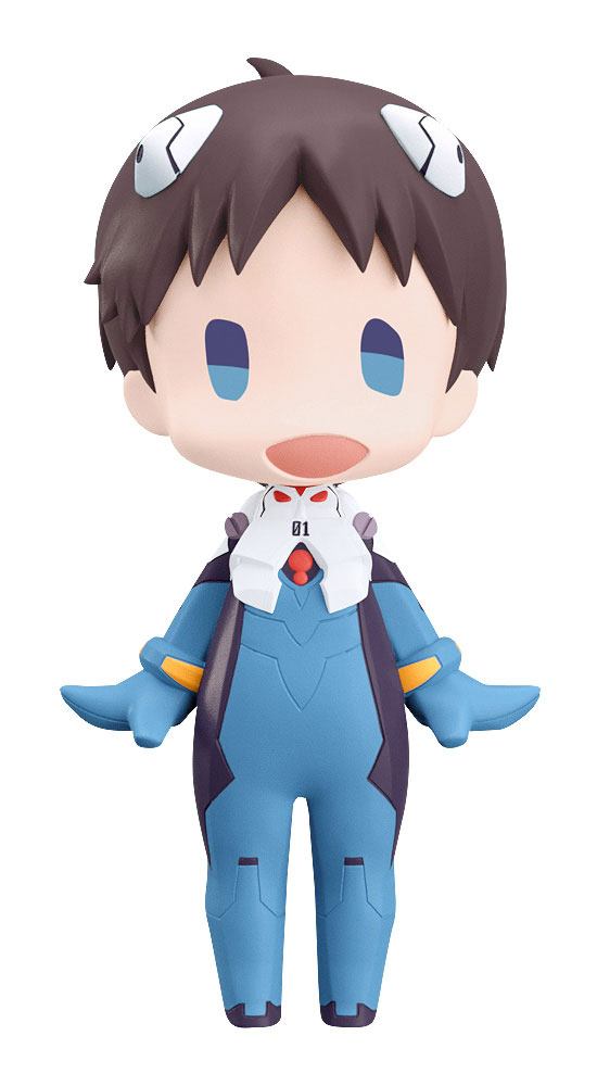 Rebuild of Evangelion HELLO! GOOD SMILE Action Figure Shinji Ikari 10 cm 4580590198036