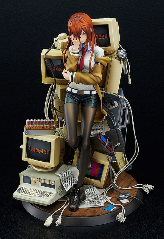 Steins Gate PVC Statue 1/7 Kurisu Makise Reading Steiner (re-run) 23 cm 4580416946285