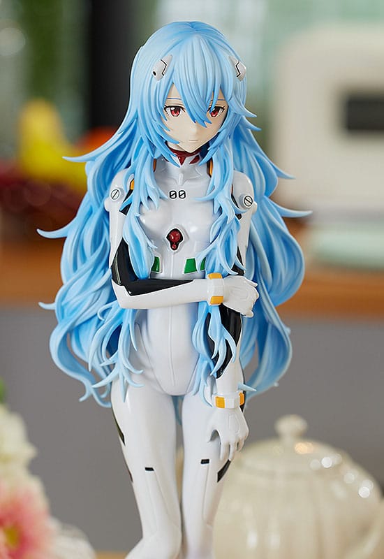 Rebuild of Evangelion Pop Up Parade XL PVC Statue Rei Ayanami: Long Hair Ver. 38 cm 4580416948319