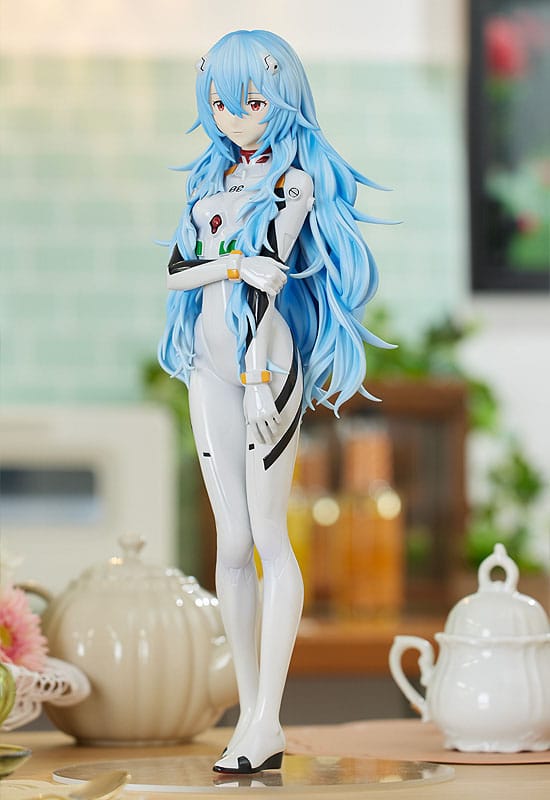 Rebuild of Evangelion Pop Up Parade XL PVC Statue Rei Ayanami: Long Hair Ver. 38 cm 4580416948319