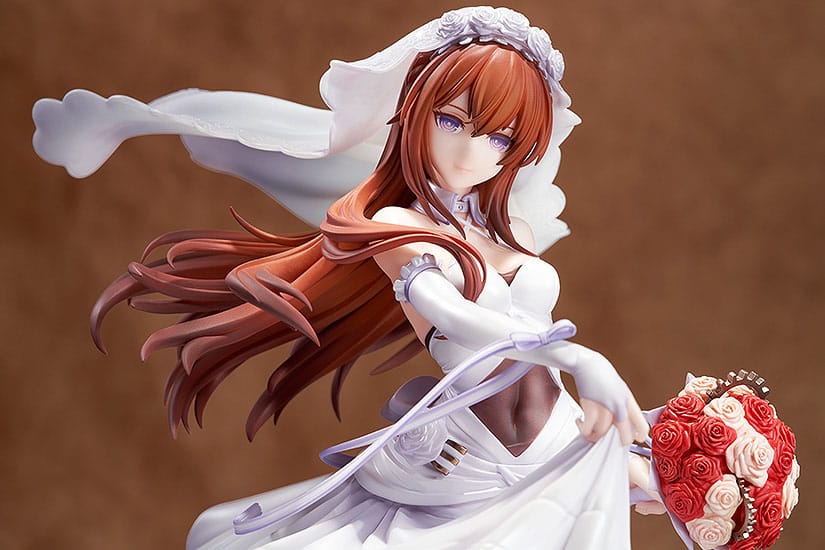 Steins Gate PVC Statue 1/7 Kurisu Makise: Wedding Dress Ver. 26 cm 4580416949149