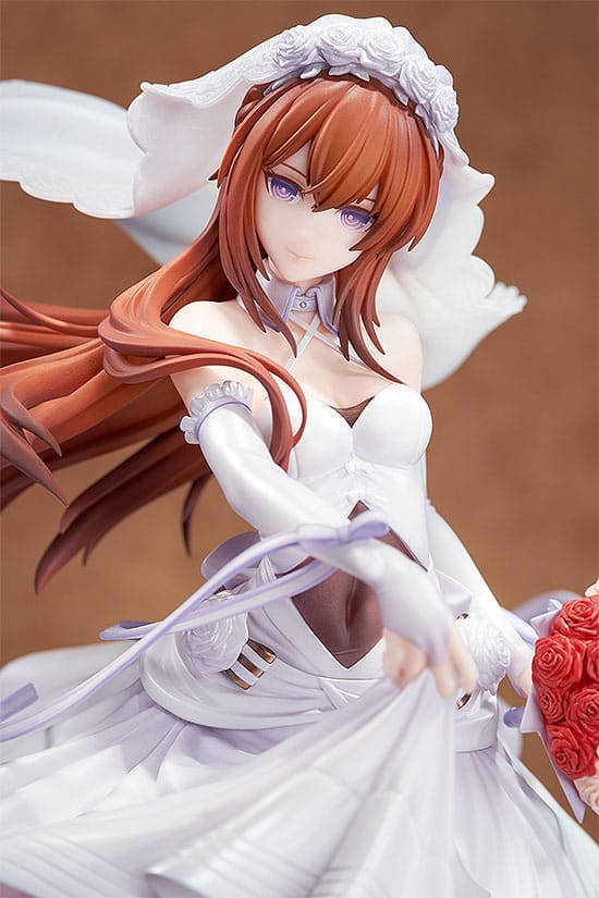 Steins Gate PVC Statue 1/7 Kurisu Makise: Wedding Dress Ver. 26 cm 4580416949149