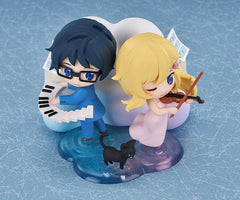 Your Lie in April Qset Mini-Figure 2-Pack Kaori Miyazono & Kosei Arima 9 cm 4580416949446