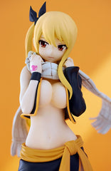 Fairy Tail Pop Up Parade PVC Statue Lucy Heartfilia Natsu Costume Ver. L Size 22 cm 4580416949835