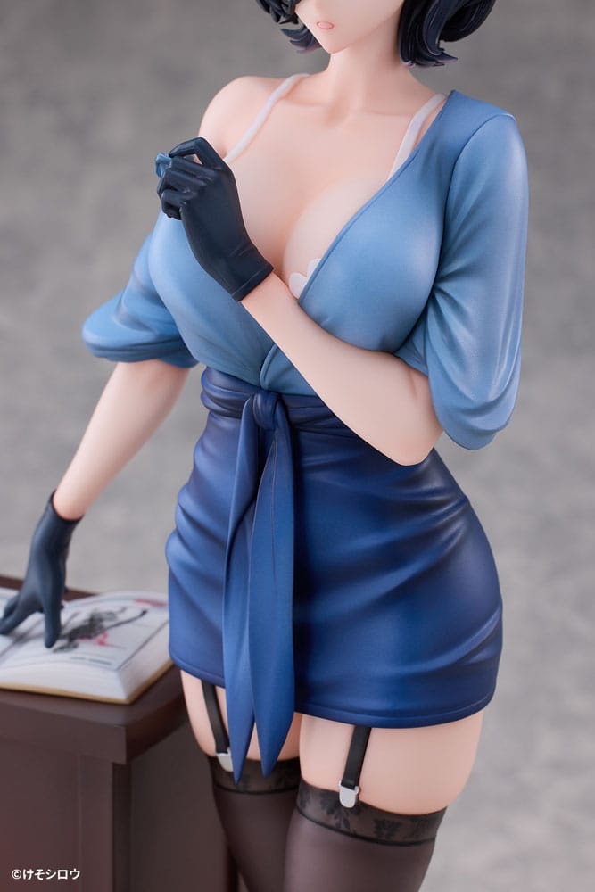 Original Character PVC Statue 1/6 Toutotsu ni Nugidasu Tennen Bijutsu Kyoushi Rumi Illustration by Keso Shirou 28 cm 6977099320033