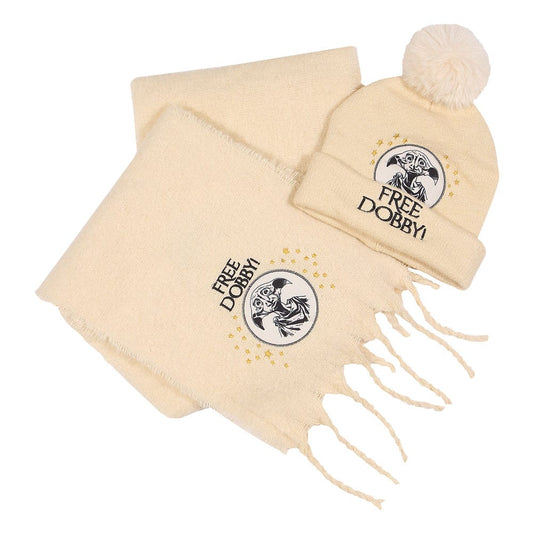 Harry Potter Beanie & Scarf Set Free Dobby 165 cm 5056811500029