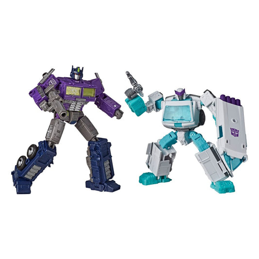 Transformers Generations Selects Action Figure 2-Pack Shattered Glass Optimus Prime (Leader Class) & Ratchet (Deluxe Cla 5010993800612