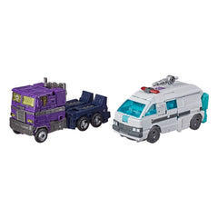 Transformers Generations Selects Action Figure 2-Pack Shattered Glass Optimus Prime (Leader Class) & Ratchet (Deluxe Cla 5010993800612