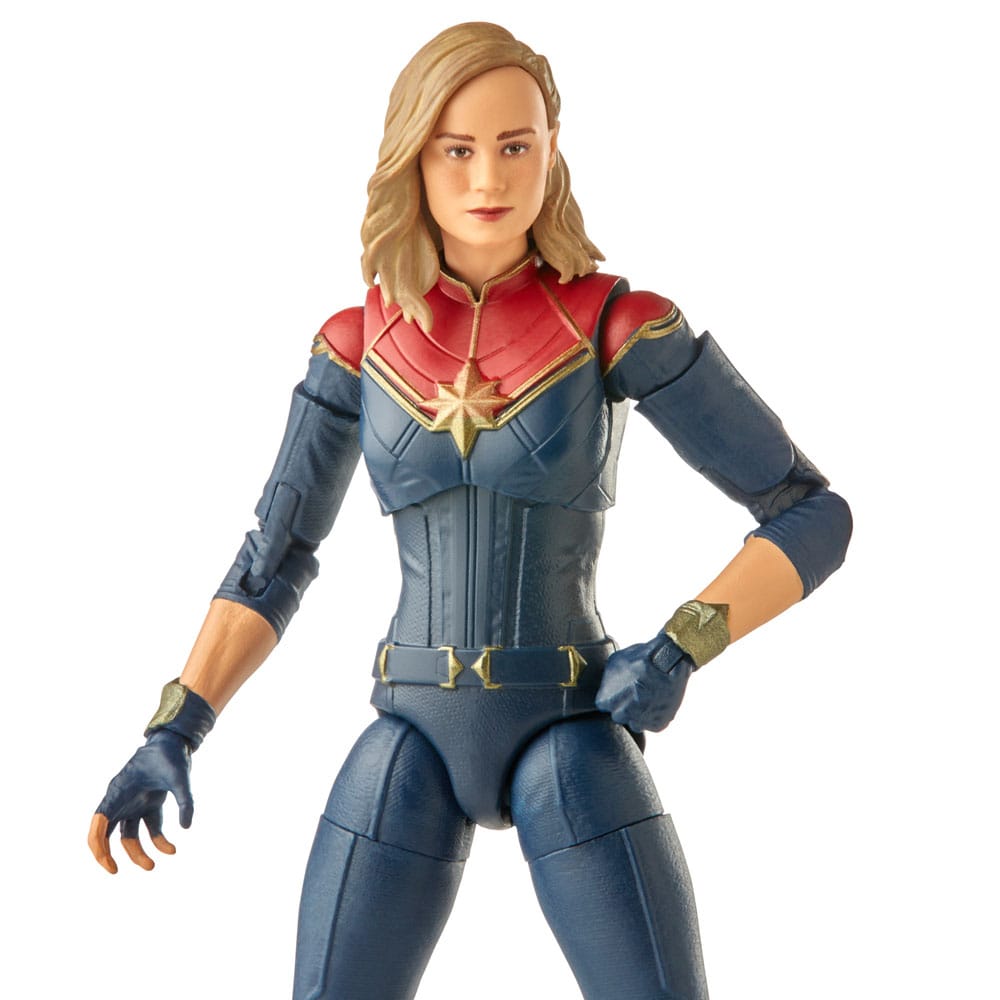 The Marvels Marvel Legends Action Figure Captain Marvel (BAF: Totally Awesome Hulk) 15 cm 5010993978229