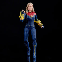 The Marvels Marvel Legends Action Figure Captain Marvel (BAF: Totally Awesome Hulk) 15 cm 5010993978229