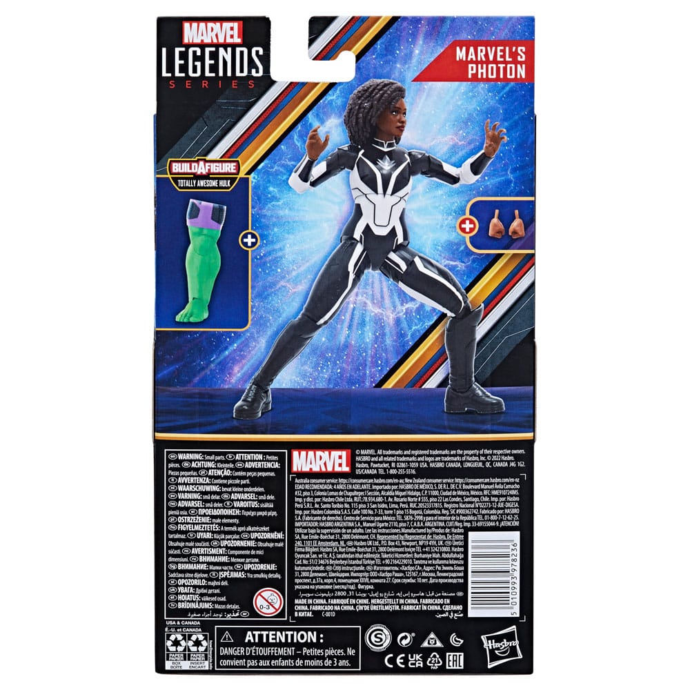 The Marvels Marvel Legends Action Figure Marvel's Photon (BAF: Totally Awesome Hulk) 15 cm 5010993978236