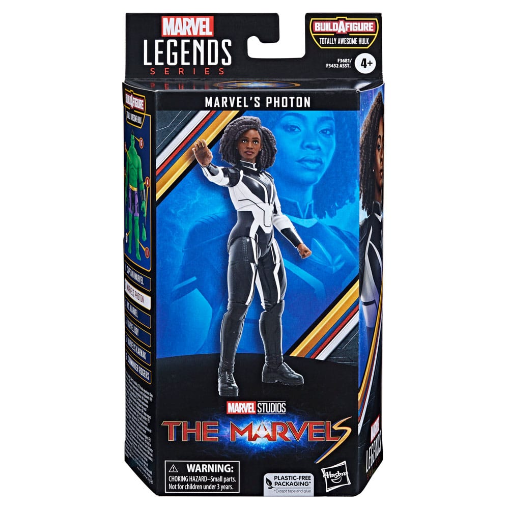 The Marvels Marvel Legends Action Figure Marvel's Photon (BAF: Totally Awesome Hulk) 15 cm 5010993978236