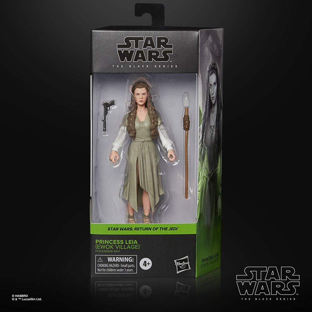 Star Wars Episode VI Black Series Action Figure 2022 Princess Leia (Ewok Village) 15 cm 5010993993710