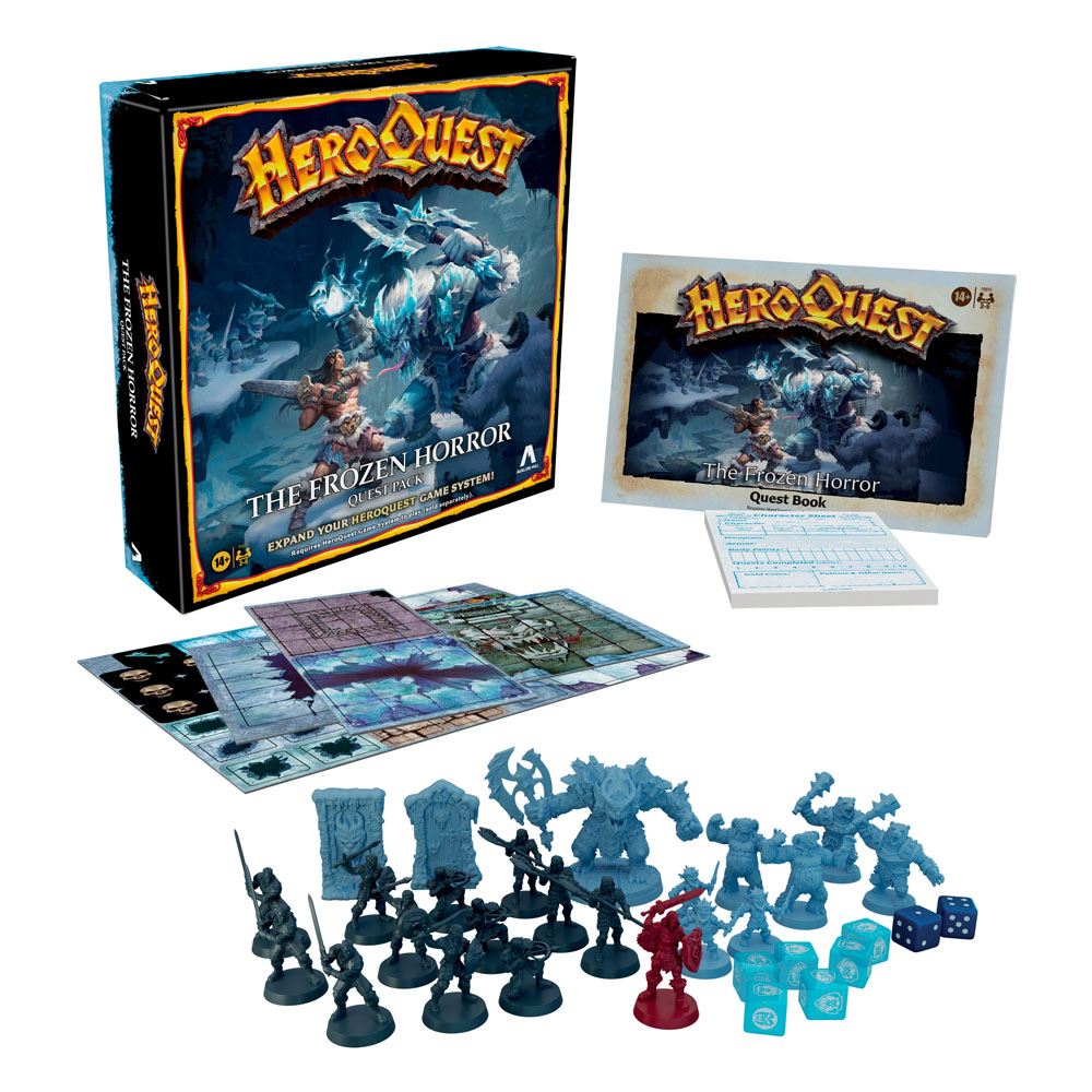 HeroQuest Board Game Expansion The Frozen Horror Quest Pack english 5010994132965