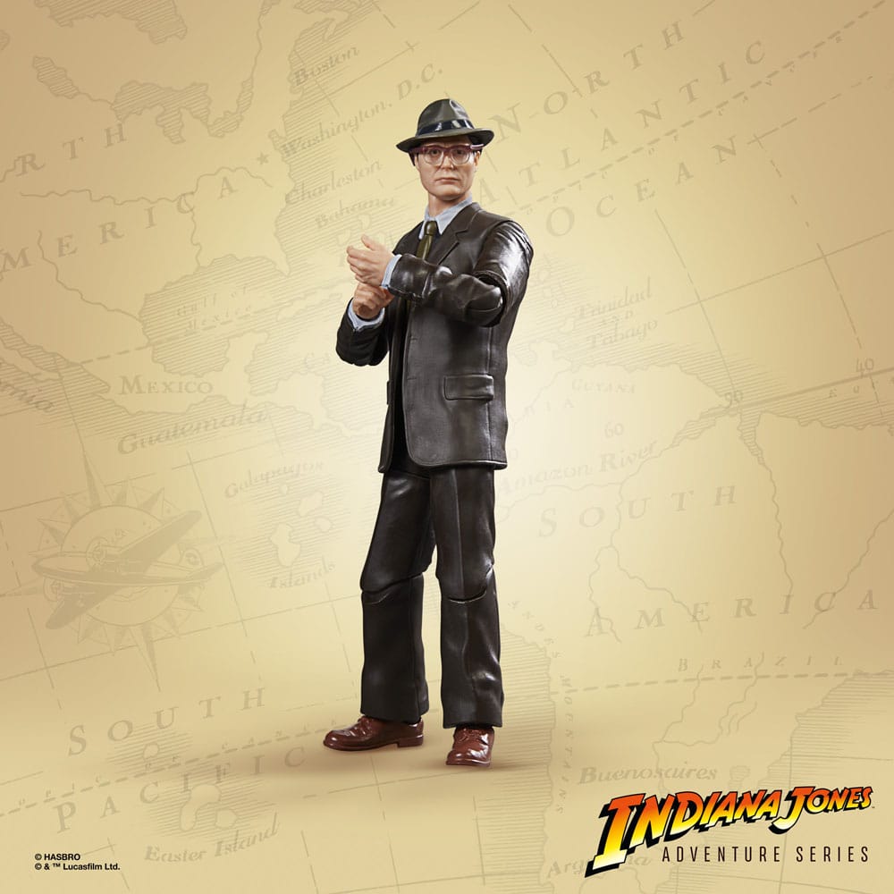 Indiana Jones Adventure Series Actionfigur Dr. Jürgen Voller (The Dial of Destiny) 15 cm 5010994168001