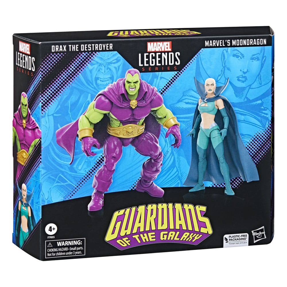 Guardians of the Galaxy Marvel Legends Action Figure 2-Pack Drax the Destroyer & Marvel's Moondragon 15 cm 5010996145949