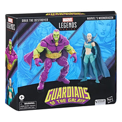 Guardians of the Galaxy Marvel Legends Action Figure 2-Pack Drax the Destroyer & Marvel's Moondragon 15 cm 5010996145949