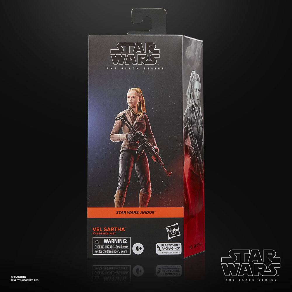 Star Wars: Andor Black Series Action Figure Vel Sartha 15 cm 5010996124821