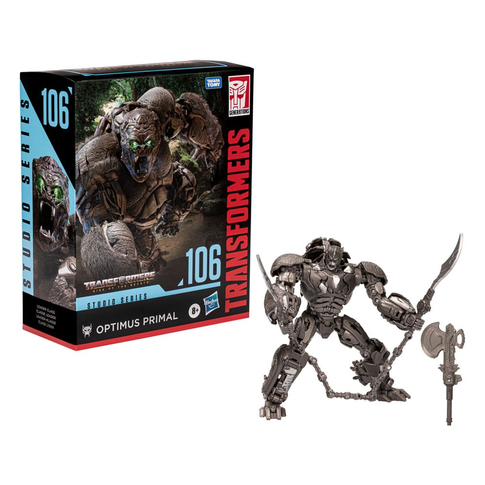 Transformers: Rise of the Beasts Generations Studio Series Leader Class Action Figure 106 Optimus Primal 22 cm 5010996172334