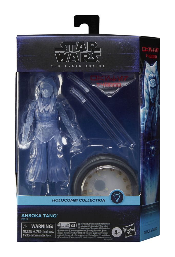 Star Wars Black Series Holocomm Collection Action Figure Ahsoka Tano 15 cm 5010996214522