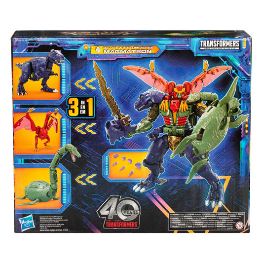 Transformers Generations Legacy United Commander Class Action Figure Beast Wars Universe Magmatron 25 cm 5010996193056