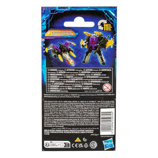 Transformers Generations Legacy United Core Class Action Figure Energon Universe Galvatron 9 cm 5010996259745